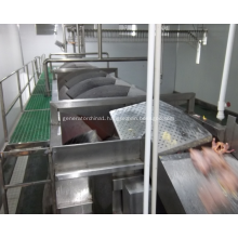 Poultry processing equipment screw chiller